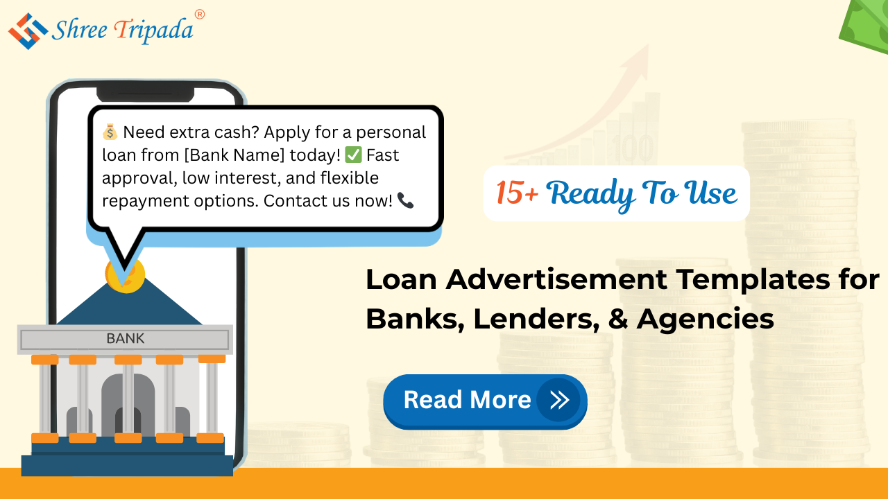 Loan ad templates for banks and finance