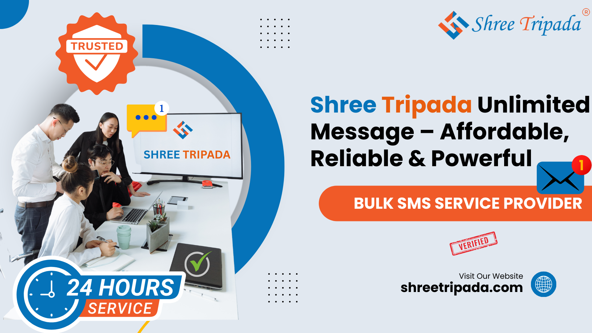 Shree Tripada: your go-to unlimited message provider
