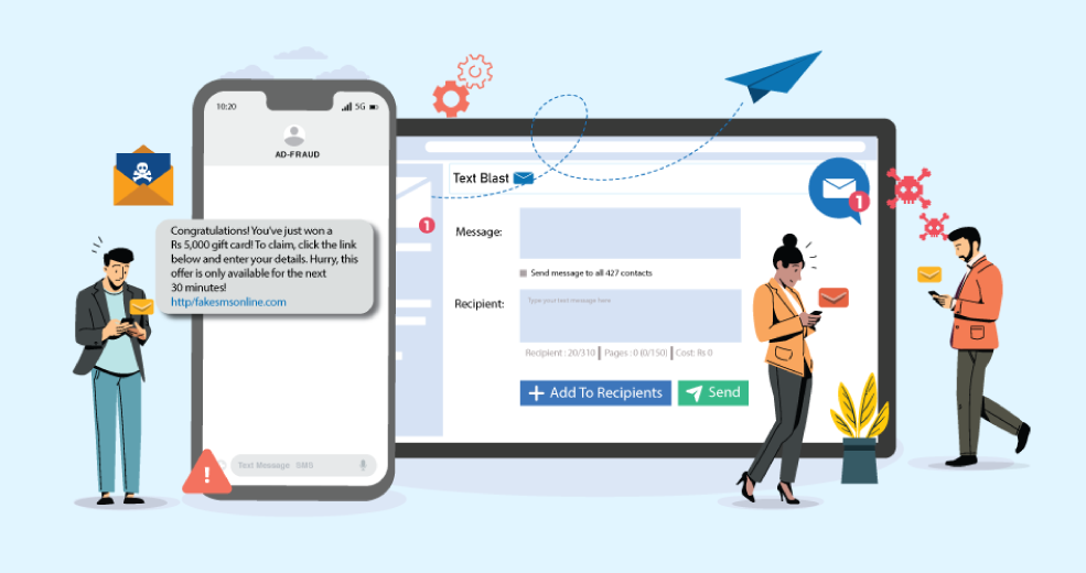 The Dark Side of SMS Blasting and Security Risks