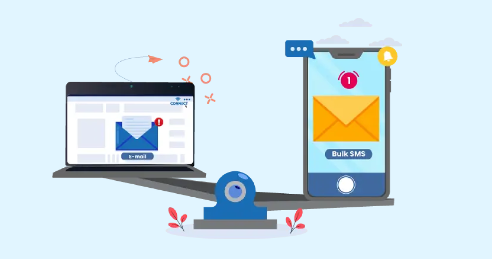 Bulk SMS Service as Alternative of Email Marketing