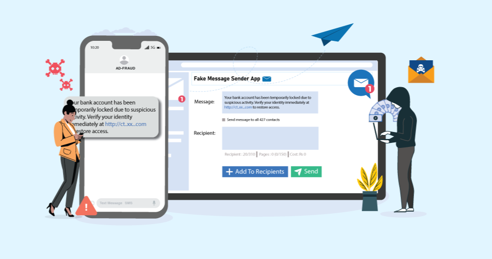 Fake Message Sender Apps Privacy Risk