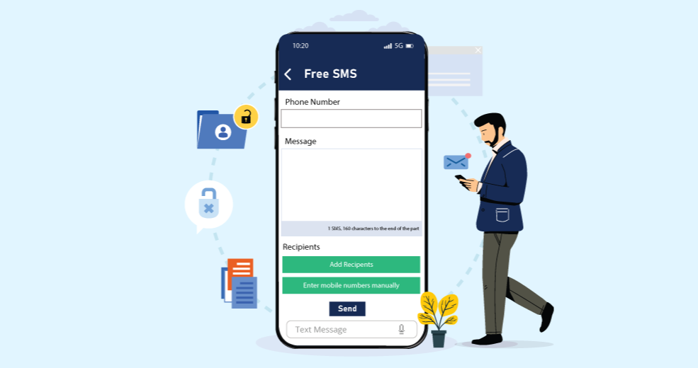 SMS in Bulk for Free Risks Data Breaches and Spam Flags