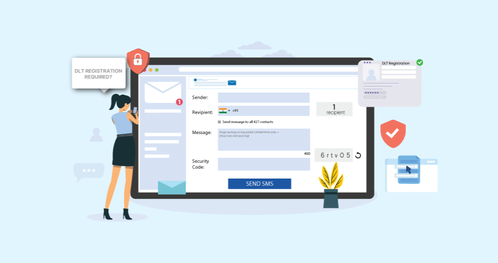Send Free Bulk SMS Online Without DLT Registration in 2025