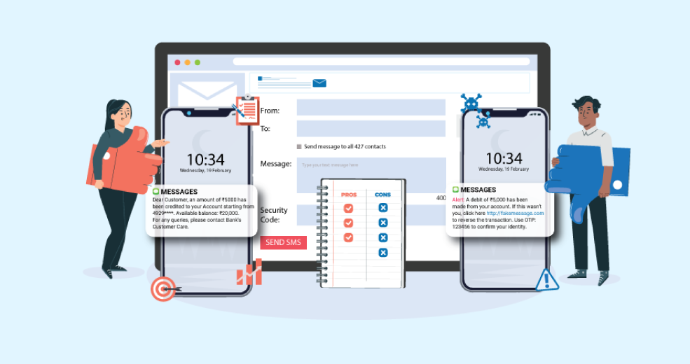 Benefits and Risks of Using Free SMS Online