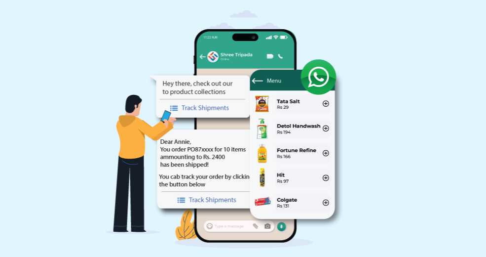 Start Grocery Shopping on WhatsApp and Scale Business