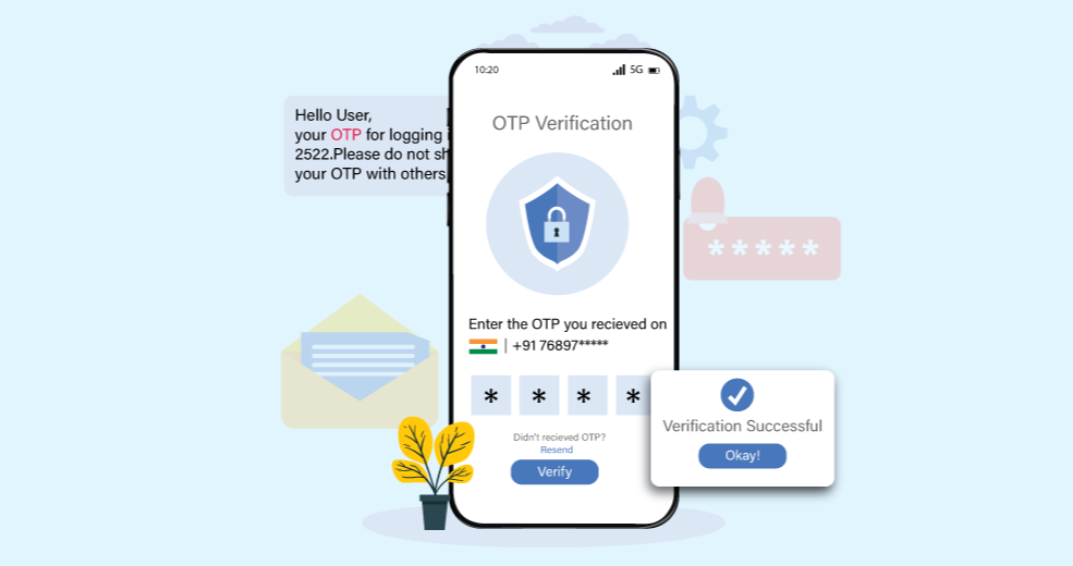 OTP India and How Bulk SMS Makes Security Faster