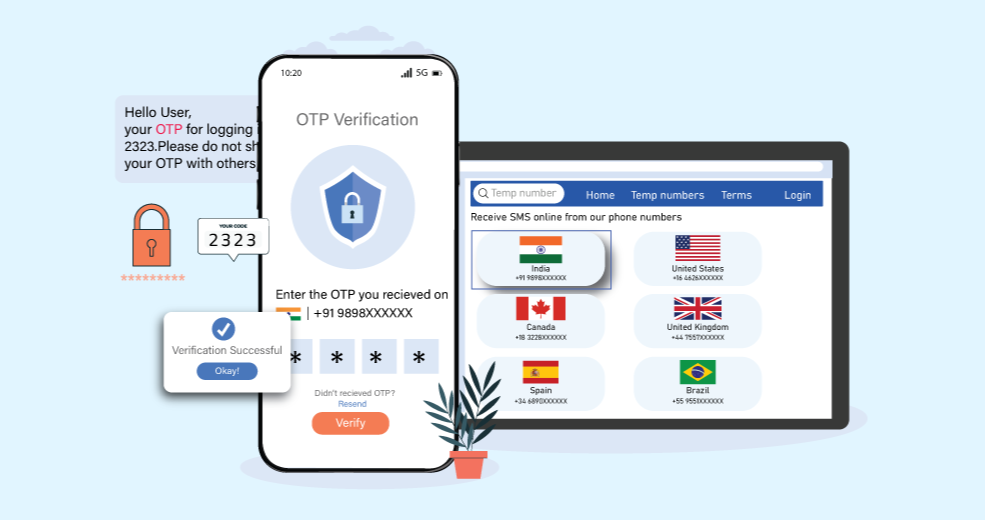 Are Temporary Numbers for OTP Legal and Safe