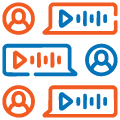 Full-featured bulk voice calls