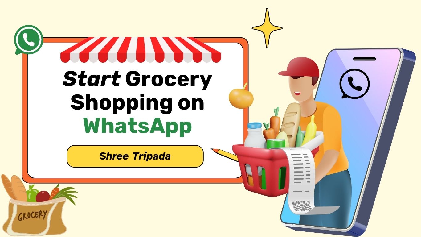 Grocery shopping through WhatsApp chat