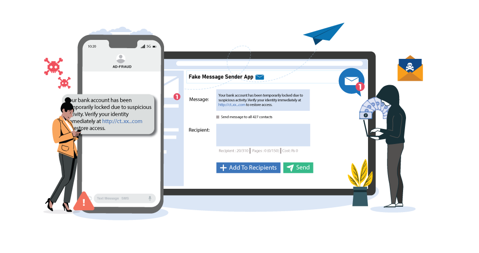 Beware of Fake Message Sender Apps
