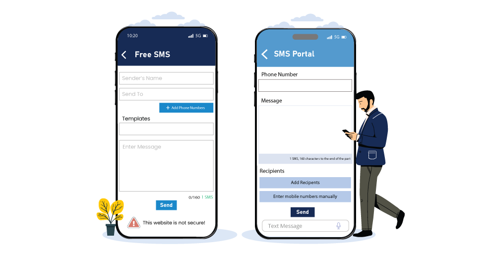 Safe and reliable ways to receive text messages online