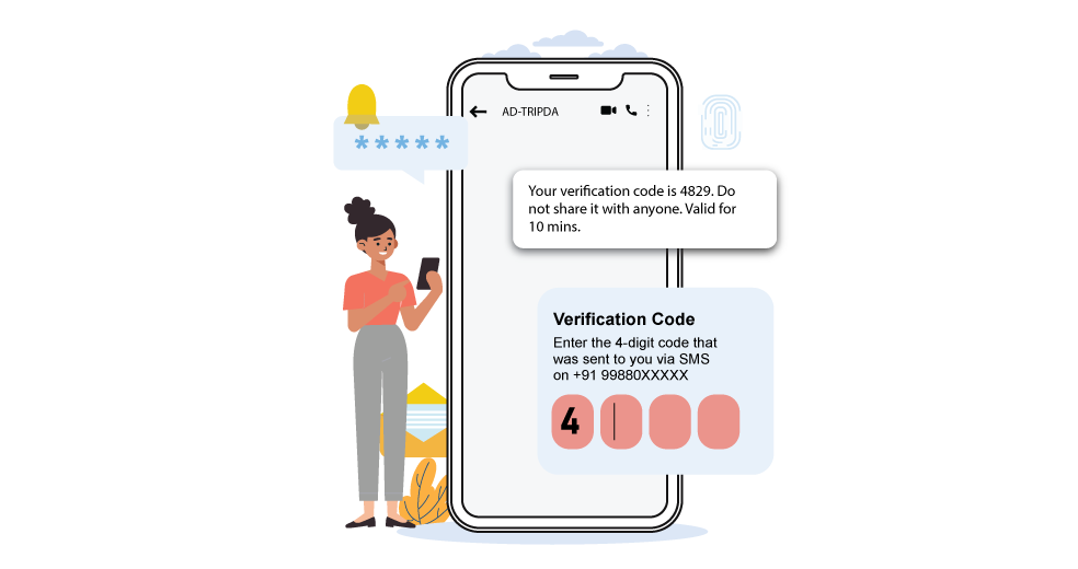 Secure SMS verification with bulk SMS