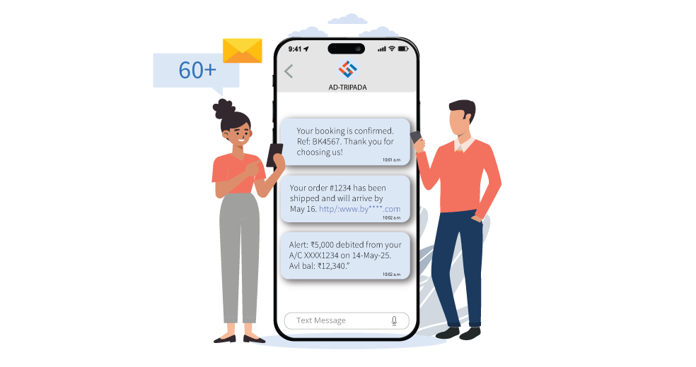 Quick SMS service delivering bulk messages in seconds
