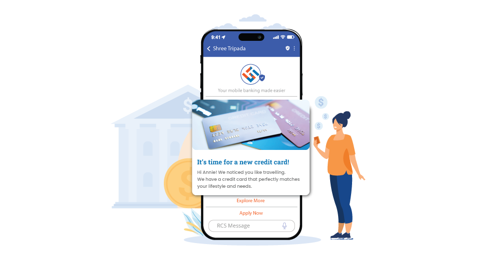 RCS in banking for more engaging experience