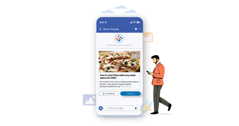RCS Service with inspiring RCS message examples