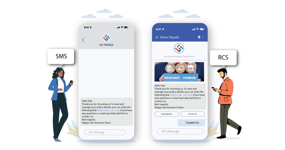 RCS to SMS conversion benefits for businesses