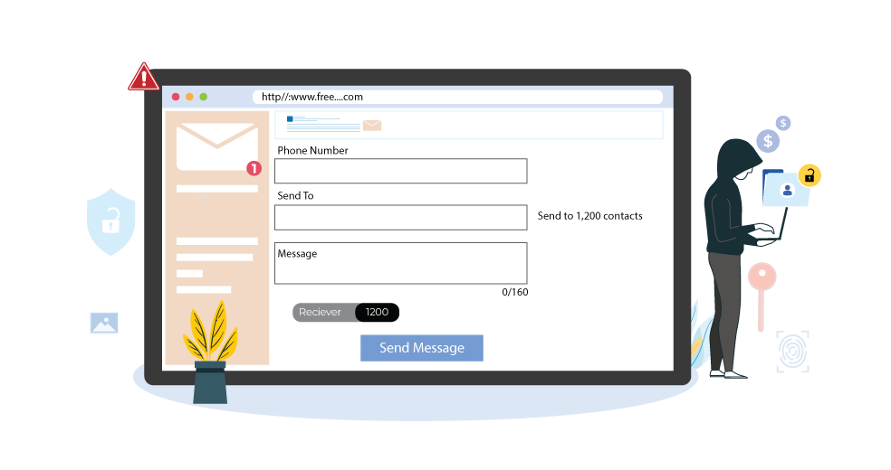 Comparison of free vs paid options to send bulk SMS free