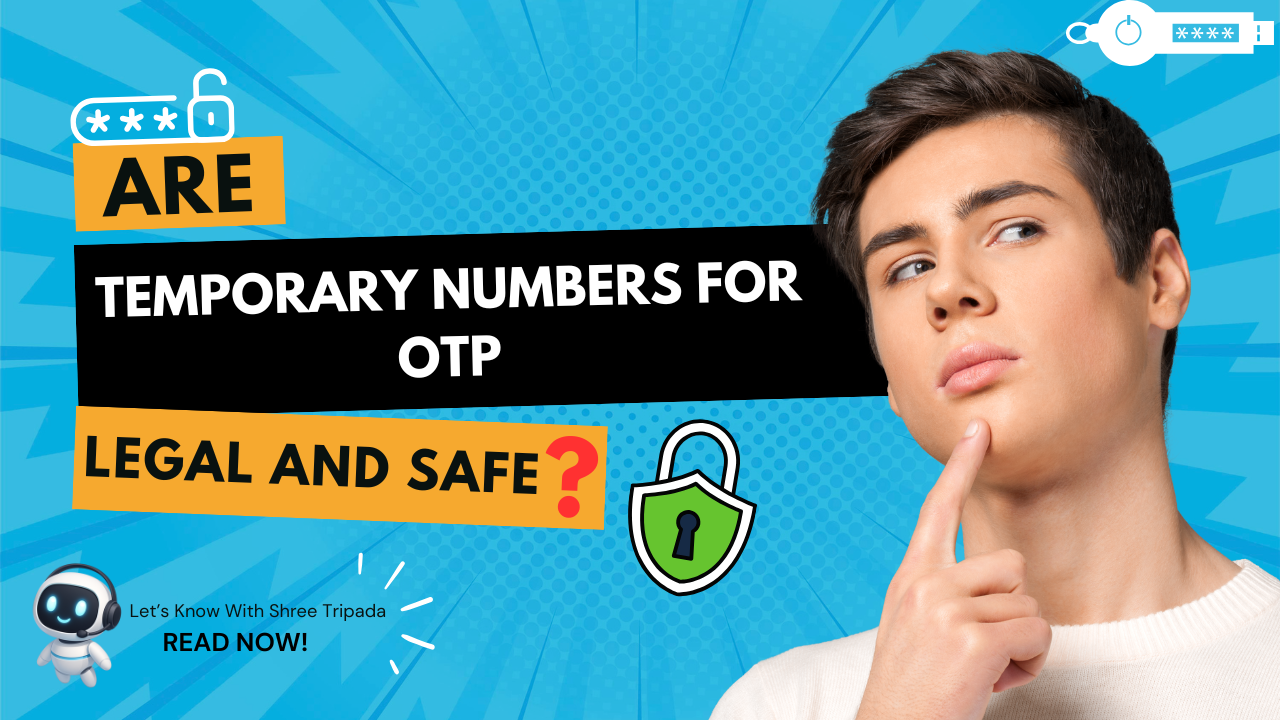 User sending OTP to temporary number